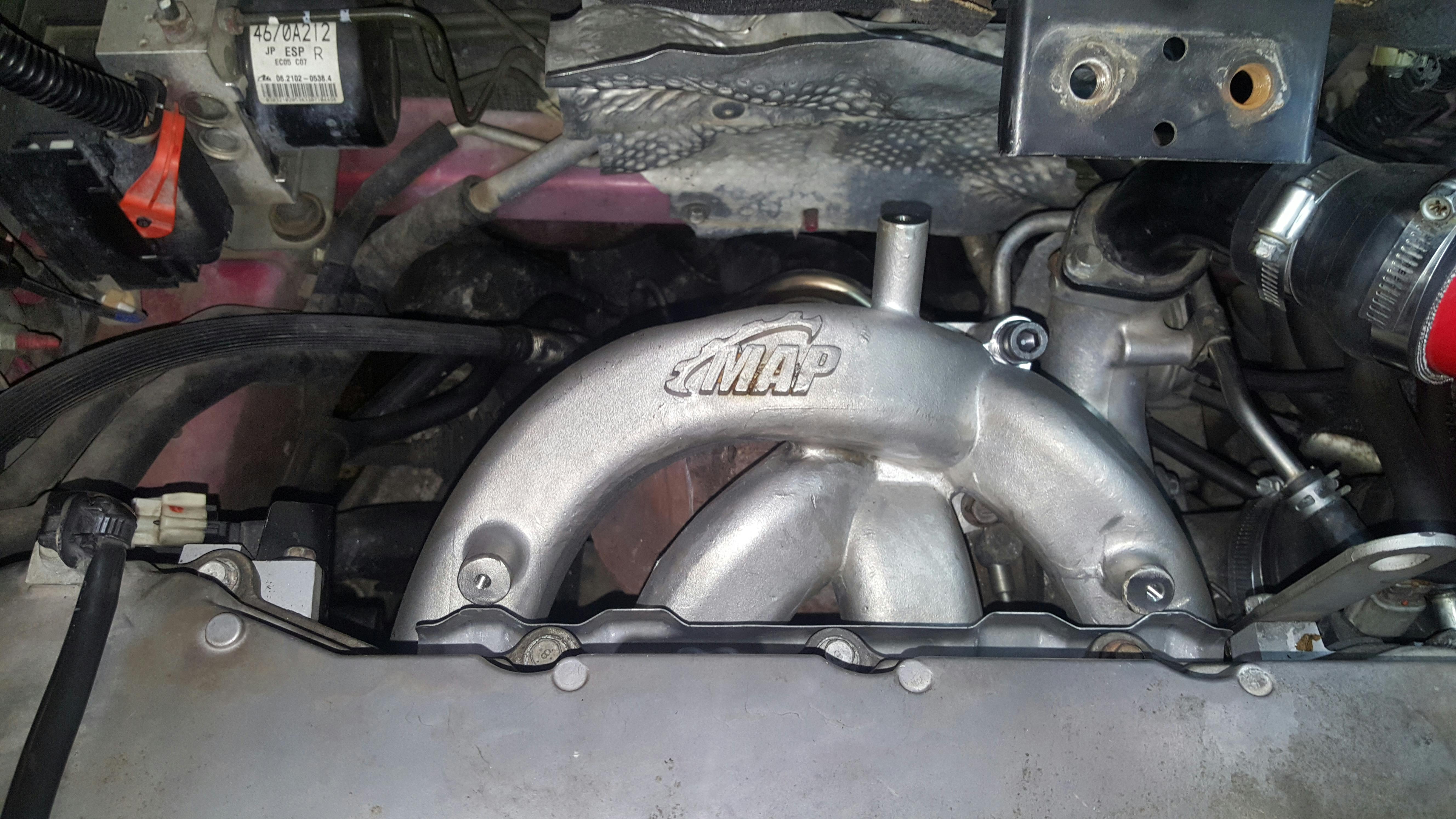 MAP Investment Cast Evo X Exhaust Manifold 20082015 Evo 10 (EVOXIC Modern Automotive